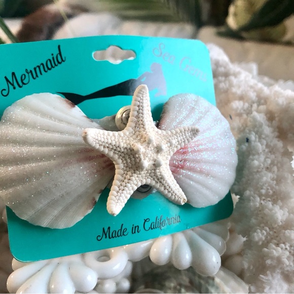 NWT! Seashell Starfish Beach Barrett - Picture 2 of 4